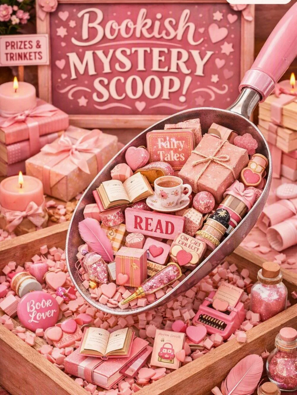 Stationery Mystery Scoop | Bookish Bundle Surprise, Self-Care Grab Bag